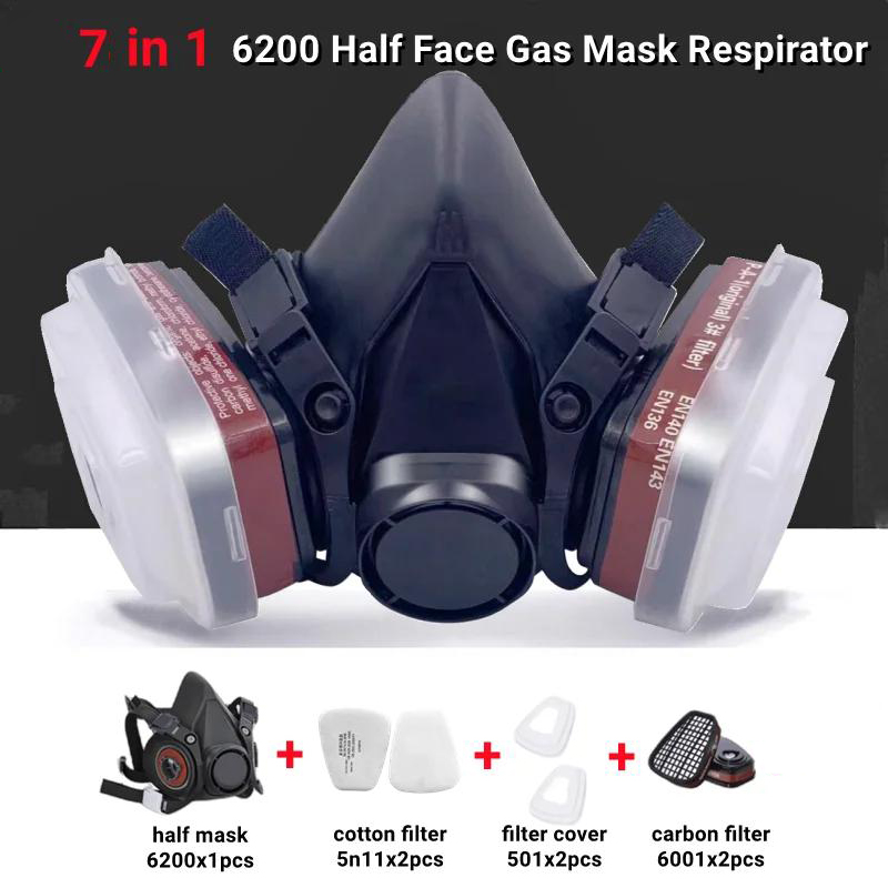 Dust Mask Construction - 먼지 가스 마스크 안개 방지 안전