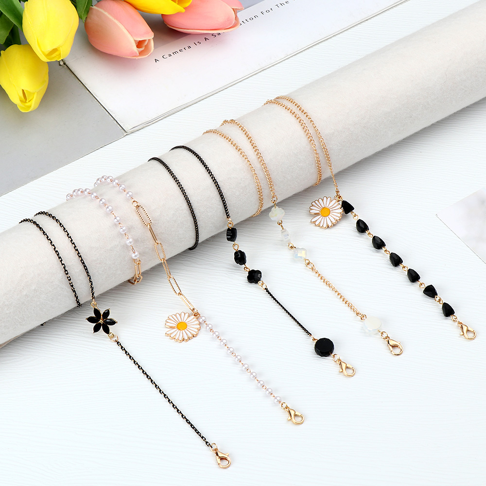 Mask Chain Holder - 패션 여성 분실 방지 안경 체인,