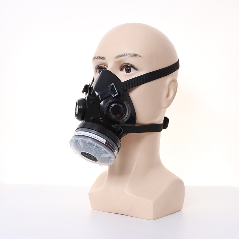Dust Mask Construction - 새로운 하프 페이스 블랙 가스 마스크
