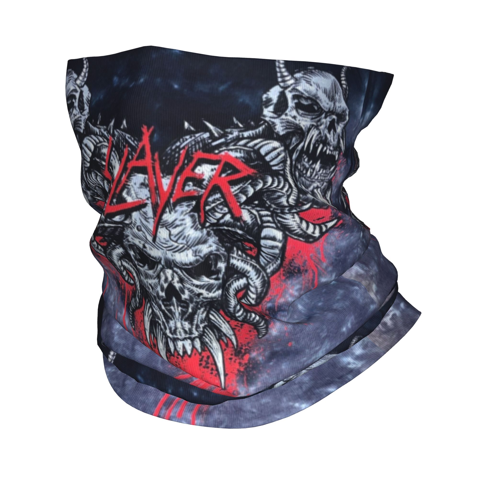 Neck Gaiter Face Cover - 커스텀 헤비 메탈 록 슬레이어스 반다나