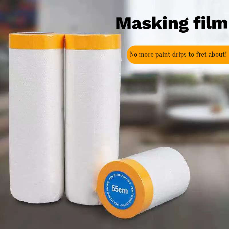 Dust Mask Construction - 보호용 프리테이프 마스킹 필름, 자동차, 가구