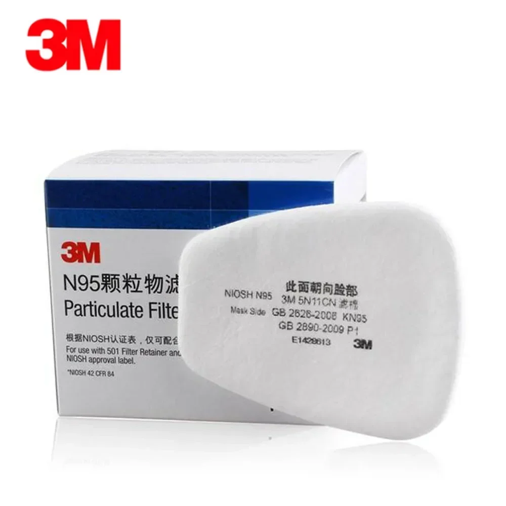Face Mask Storage Box - 10pcs/Box 3M 5N11 면 필터 6200/7502/6800