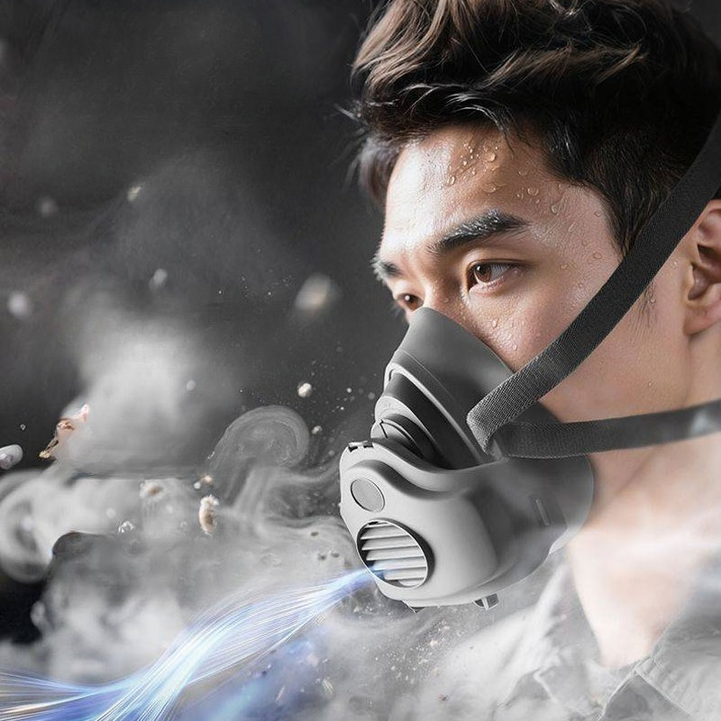 Kn95 Respirator Mask - 하우스클린 작업 안전 고무 마스크 면
