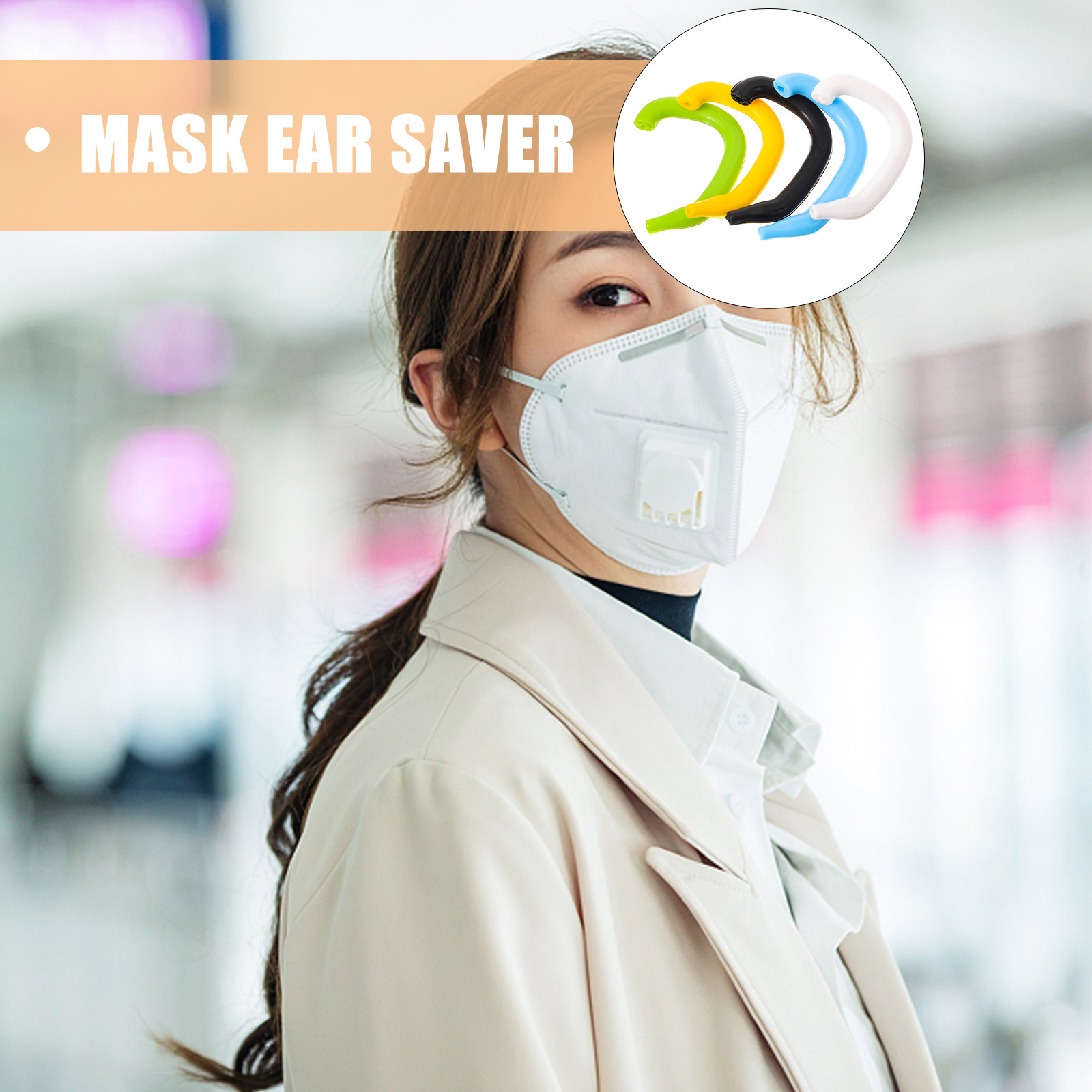 5Pcs 프리미엄 실리콘 이어 세이버 마스크 귀 보호기 - Disposable Surgical Mask 리뷰 및 가격