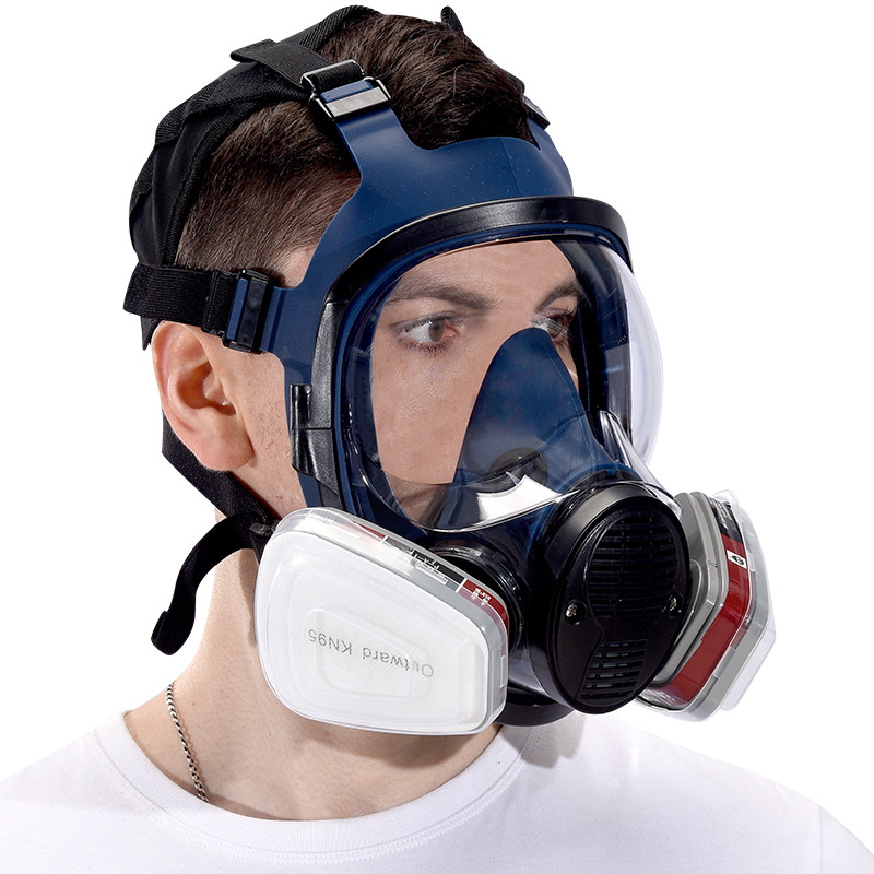 필터가 있는 A8 방독면, 전면 호흡 마스크, 건설 공 - Dust Mask Construction 리뷰 및 가격