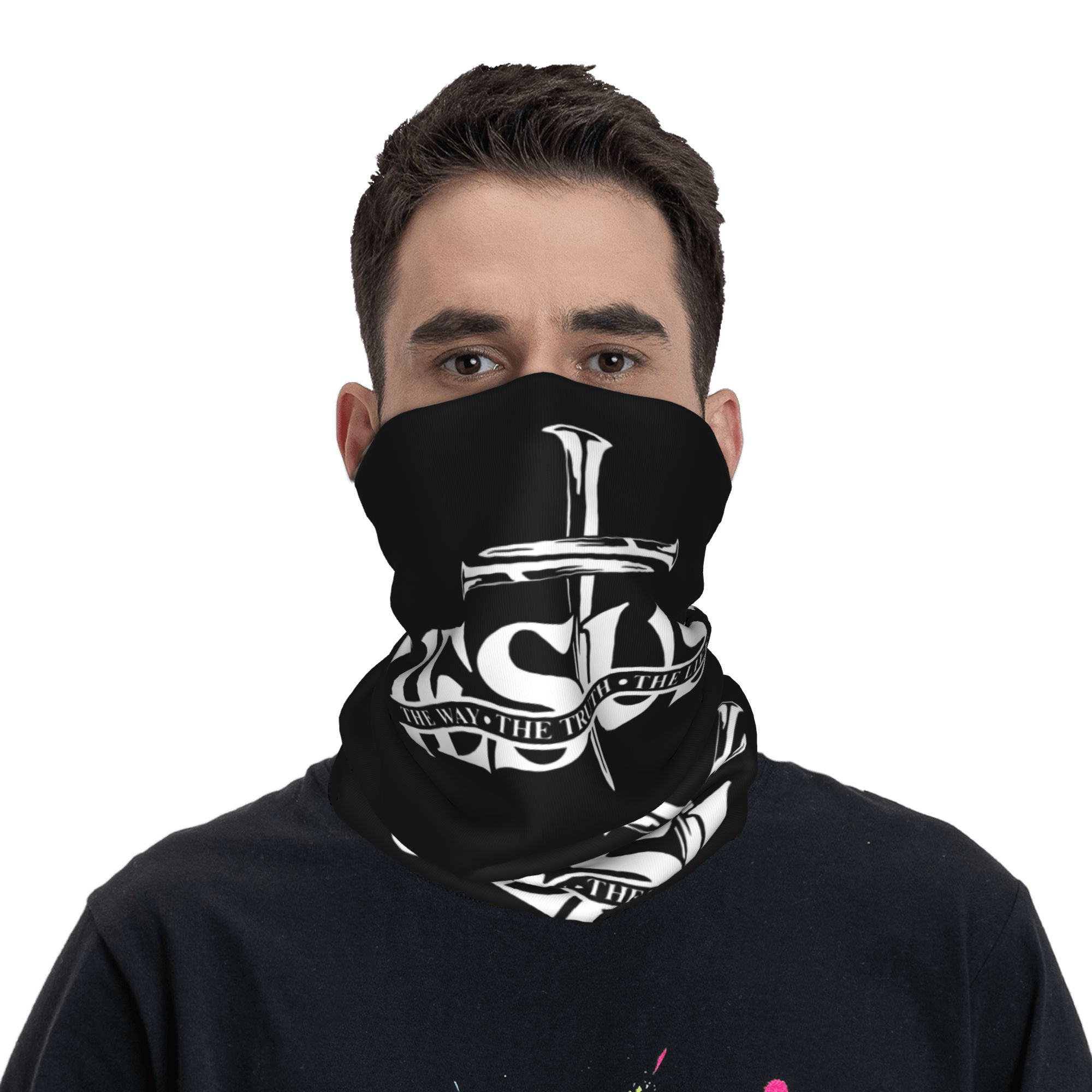 맞춤형 예수는 길이자 진리이자 생명이다 반다나 넥 게이 - Neck Gaiter Face Cover 리뷰 및 가격