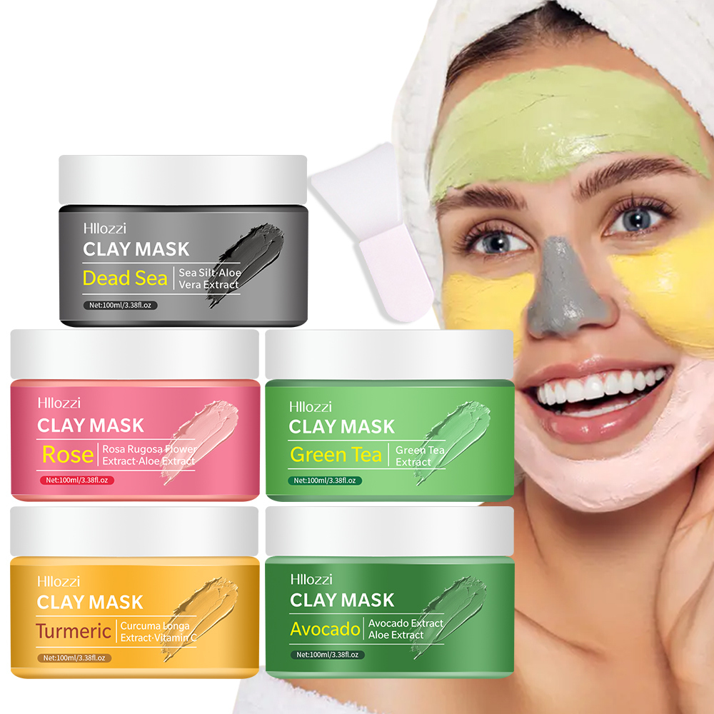 100ml 로즈 페이셜 클렌징 머드 마스크 심황 머드  - Dust Mask Construction 리뷰 및 가격