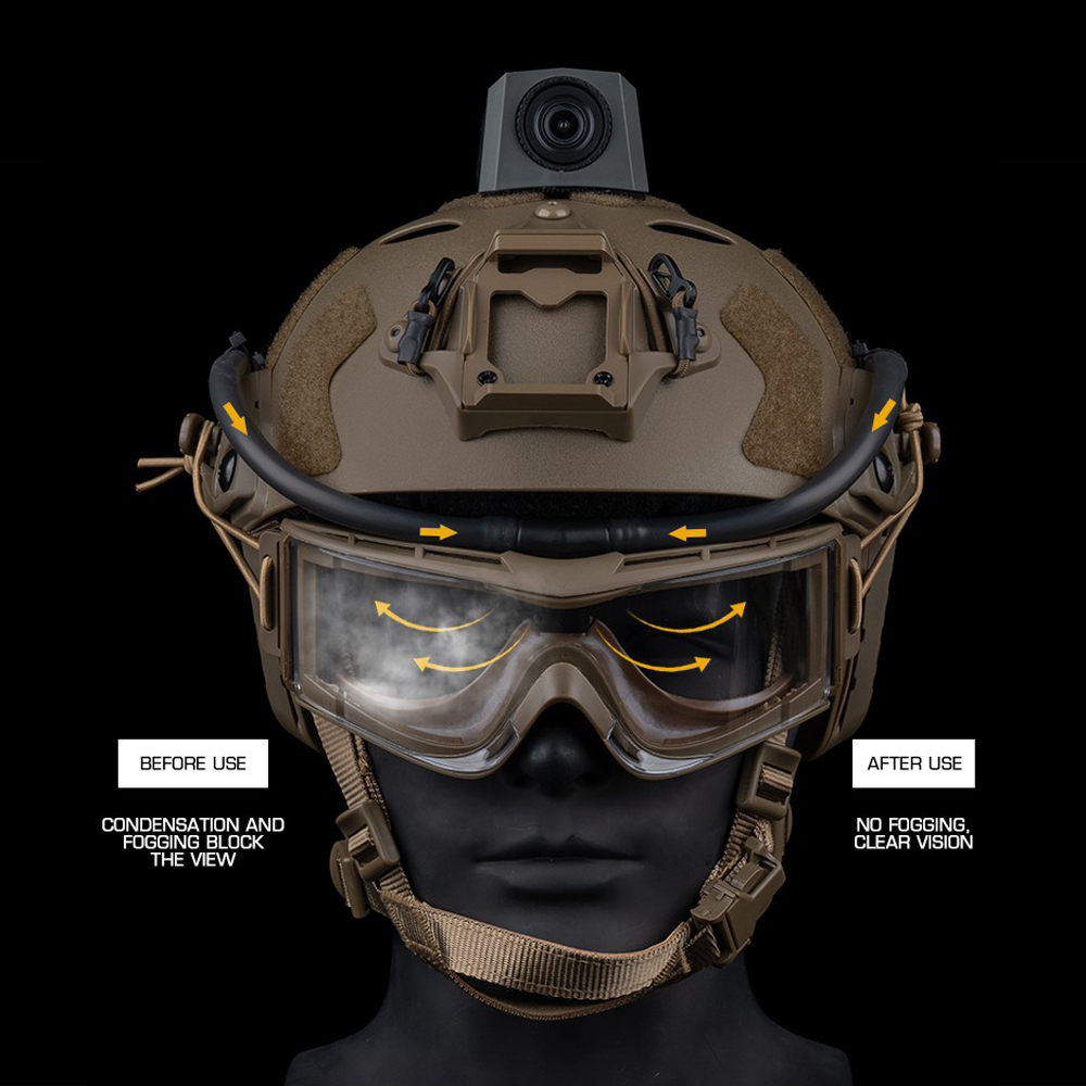 전술 고글 김서림 방지 선풍기 키트, 에어소프트 슈팅  - Anti Pollution Mask 리뷰 및 가격