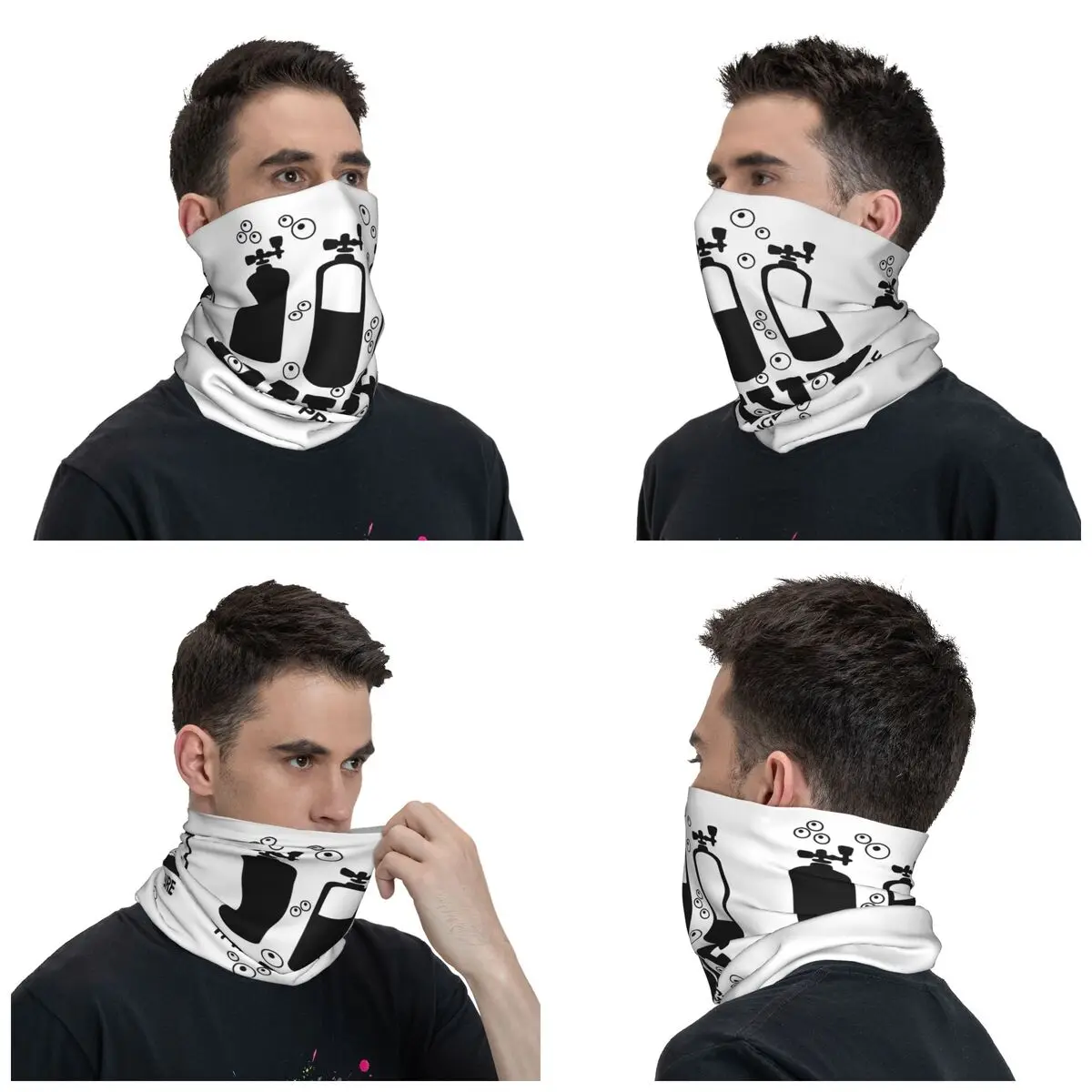 새로운 스쿠버 다이빙 반다나 넥 커버 프린트 다이빙 다 - Sports Mask Breathable 리뷰 및 가격