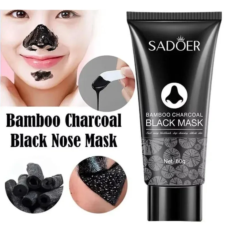 60g 모공 막힘 코팩 대나무 숯 섬유 마스크 블랙헤드 - Black Face Mask Pack 리뷰 및 가격