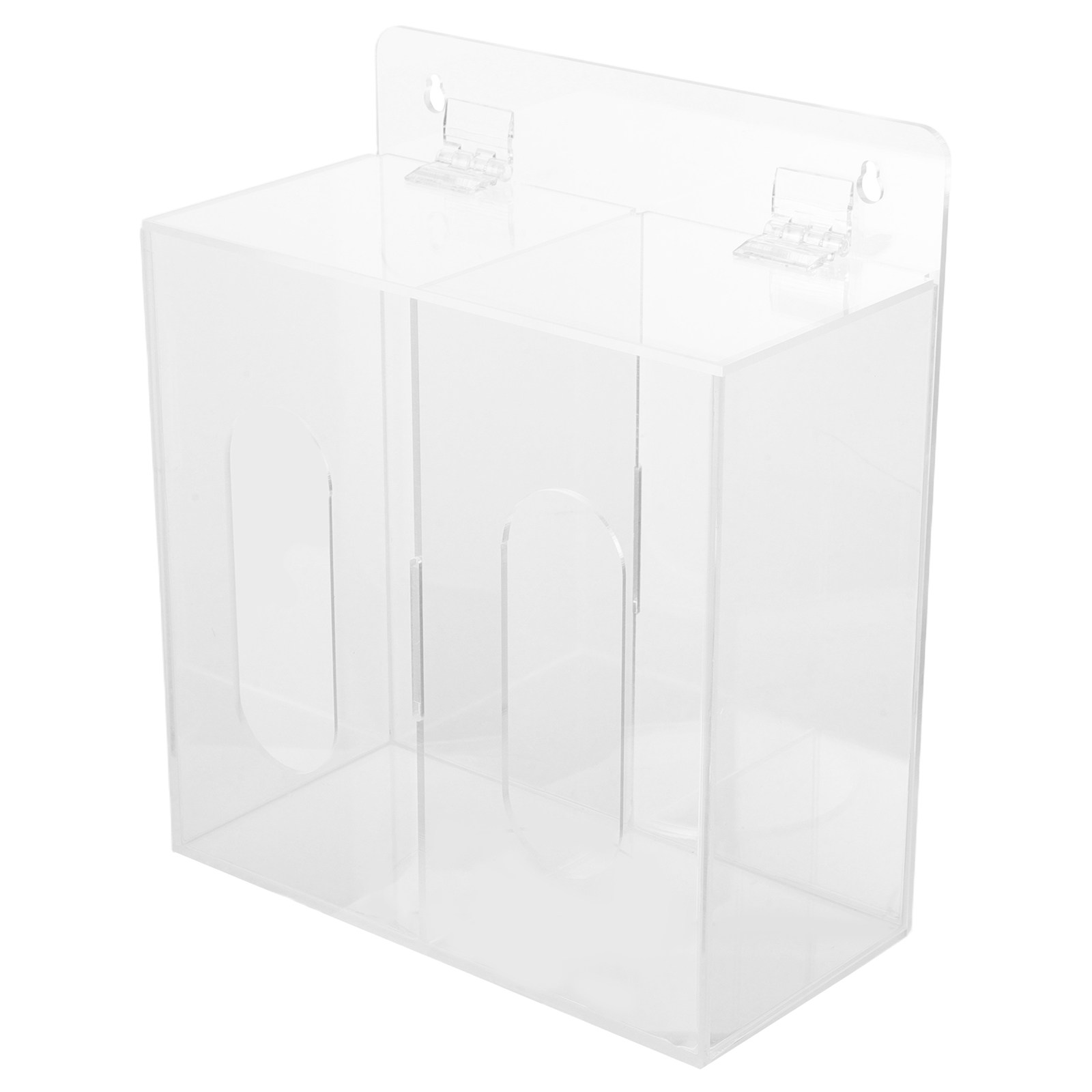 투명 아크릴 마스크 보관함 이중 수납칸 방진 플립 뚜껑 - Face Mask Storage Box 리뷰 및 가격