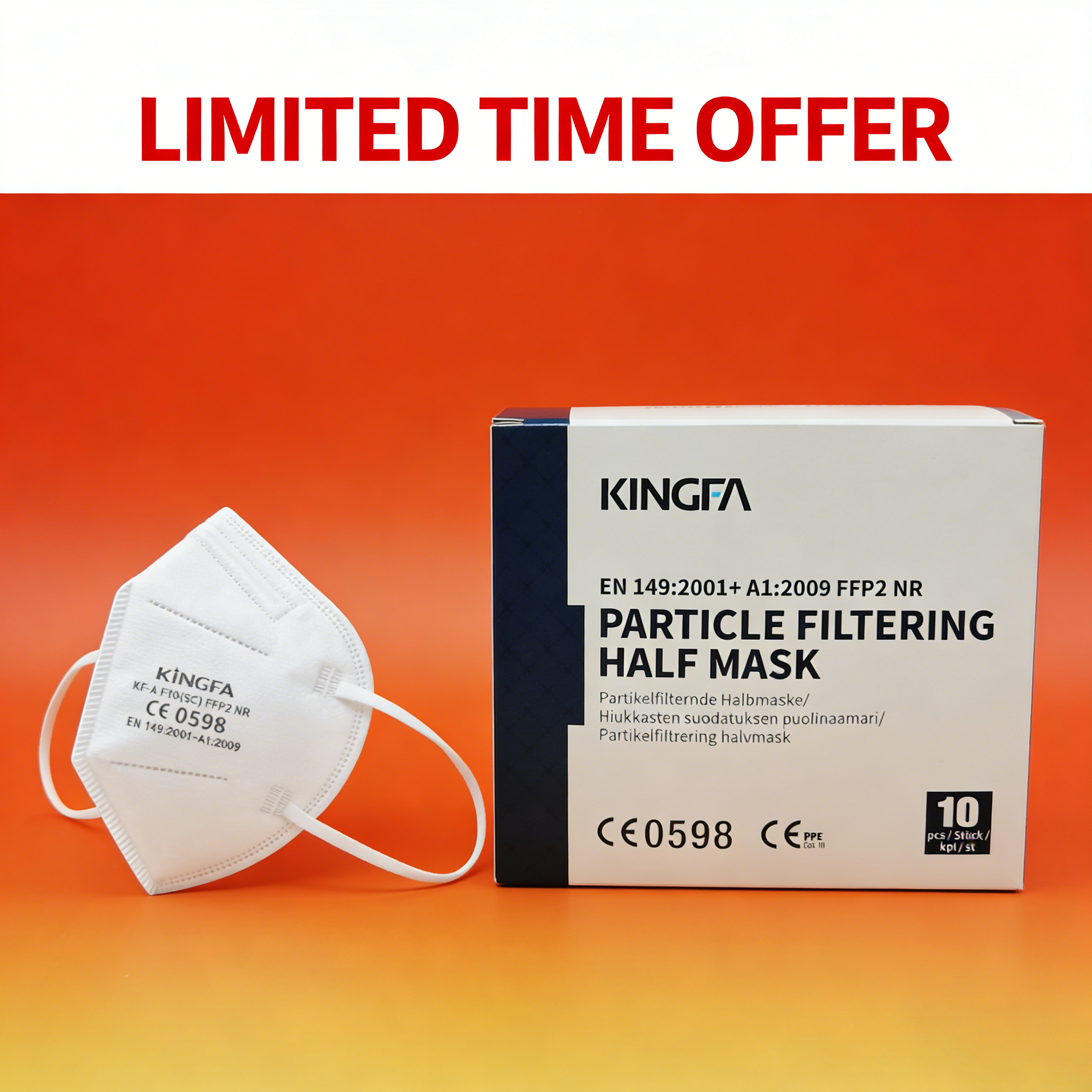 10-100개 5겹 FFP2 페이스 마스크 KN95 성 - Disposable Surgical Mask 리뷰 및 가격