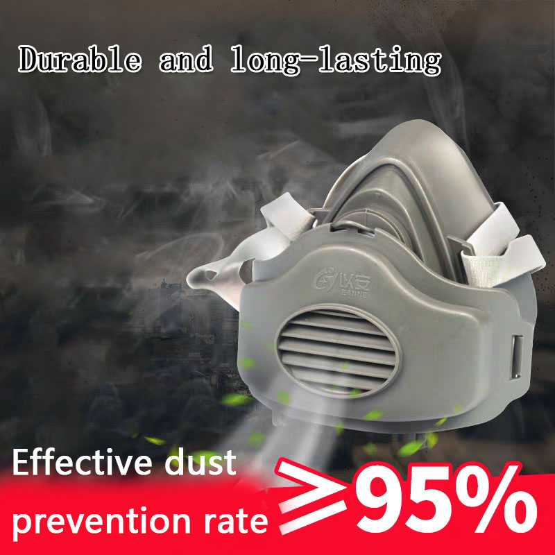 먼지 방지 마스크 작업 안전 고무 마스크 면 필터 하프 - Kn95 Respirator Mask 리뷰 및 가격