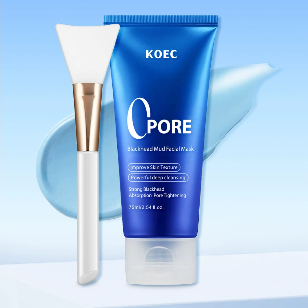 75ml KOEC 제로 포어 블랙헤드 블루 머드 페이셜 - Dust Mask Construction 리뷰 및 가격