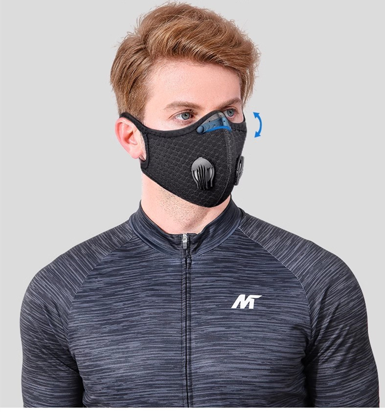사이클링 마스크 스포츠 세척 가능 필터 먼지 마스크로  - Anti Pollution Mask 리뷰 및 가격