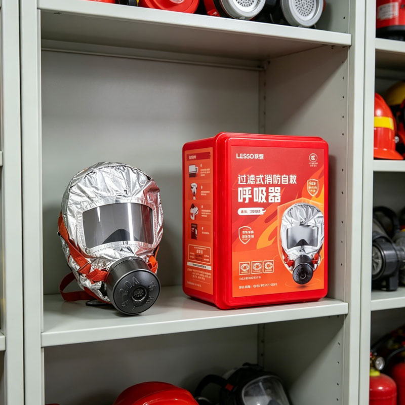 마스크 가스 필터링 자가 구조 호흡 장치 화재 마스크  - Kn95 Respirator Mask 리뷰 및 가격