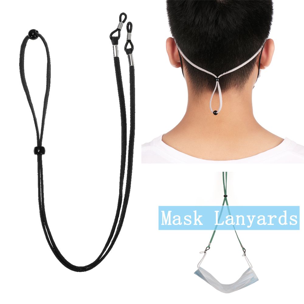 조절 가능한 미끄럼 방지 가죽 마스크 끈 목걸이 스트랩 - Mask Lanyard Adjustable 리뷰 및 가격