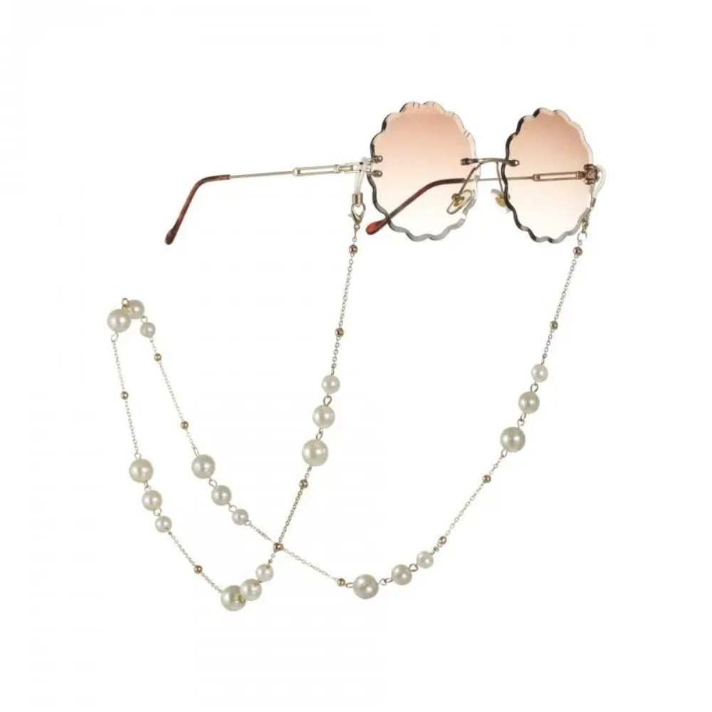 트렌디한 진주 비즈 선글라스 체인 조절 가능한 안티 드 - Mask Lanyard Adjustable 리뷰 및 가격