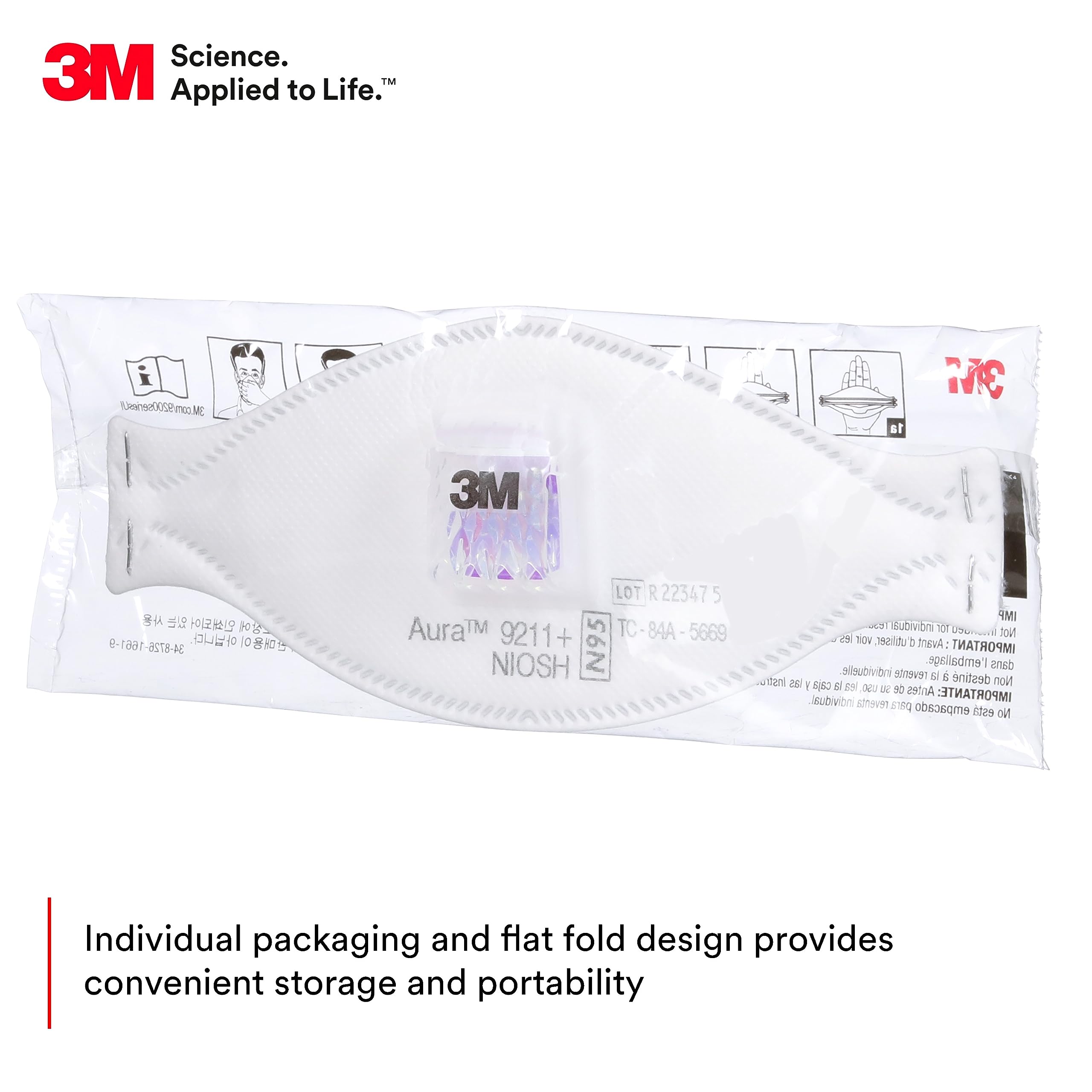 3M 아우라 9211+ 입자 방진 마스크 N95 일회용 - Kn95 Respirator Mask 리뷰 및 가격