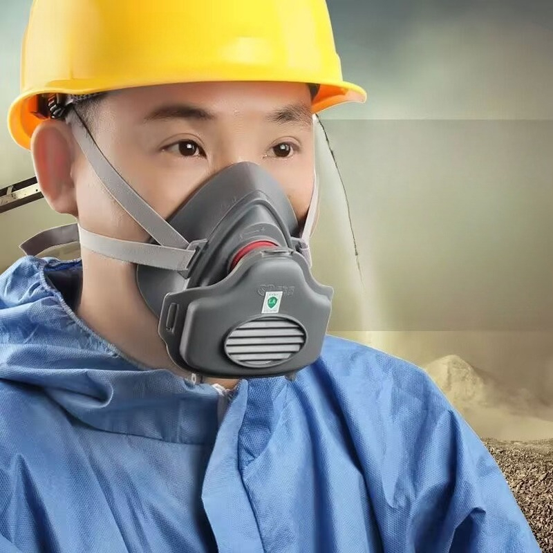 하우스클린 작업 안전 고무 마스크 면 필터 반면형 방진 - Kn95 Respirator Mask 리뷰 및 가격