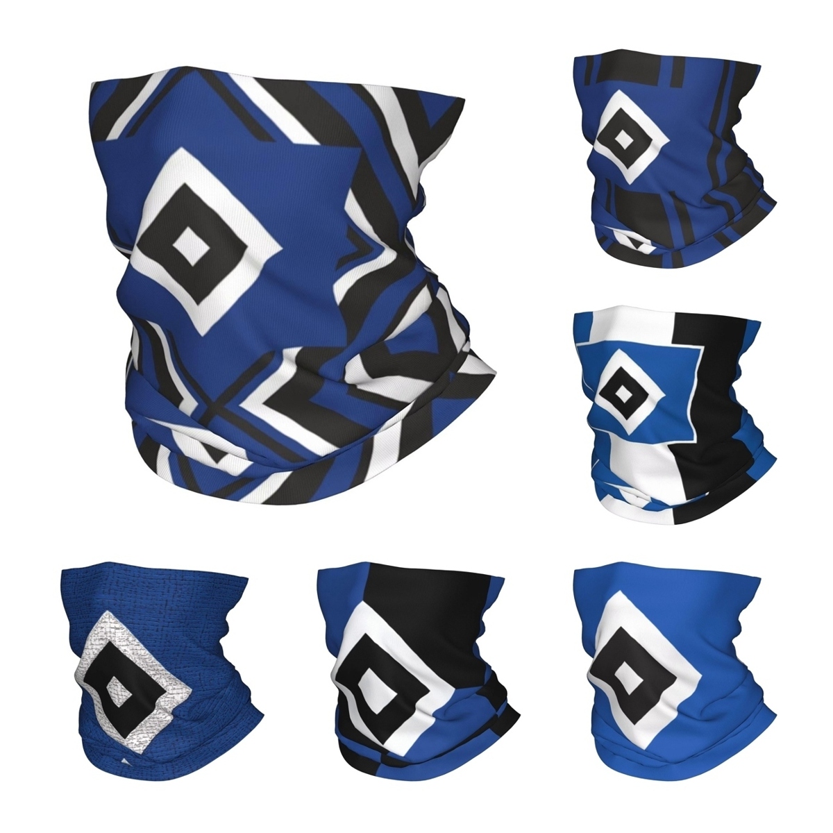 블루 다이아몬드 HSV 축구 반다나 넥 커버 프린트 햄 - Neck Gaiter Face Cover 리뷰 및 가격