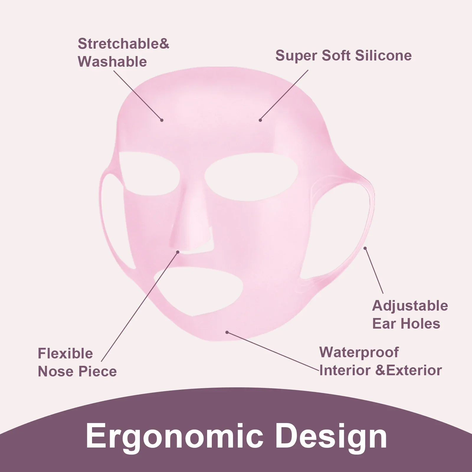 실리콘 페이스 마스크 홀더 재사용 가능한 실리콘 마스크 - Silicone Mask Bracket 리뷰 및 가격