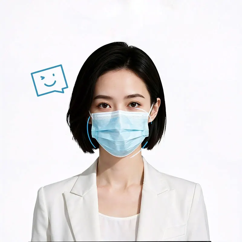 50pcs/100pcs/150pcs 프리미엄 컴포트 이 - Disposable Mask Blue 리뷰 및 가격