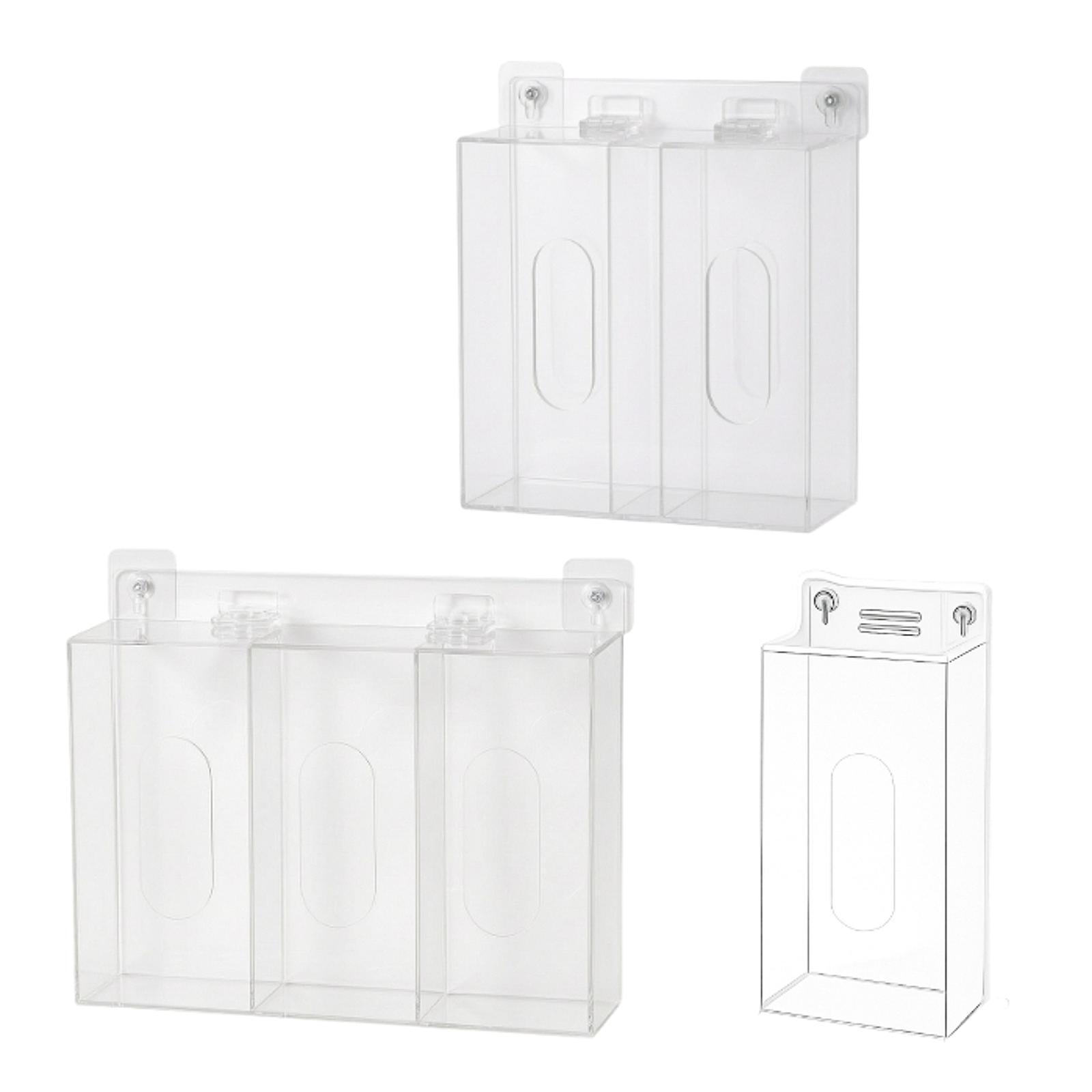 공간 절약형 아크릴 글러브 박스 홀더 벽걸이형 보관 케 - Face Mask Storage Box 리뷰 및 가격