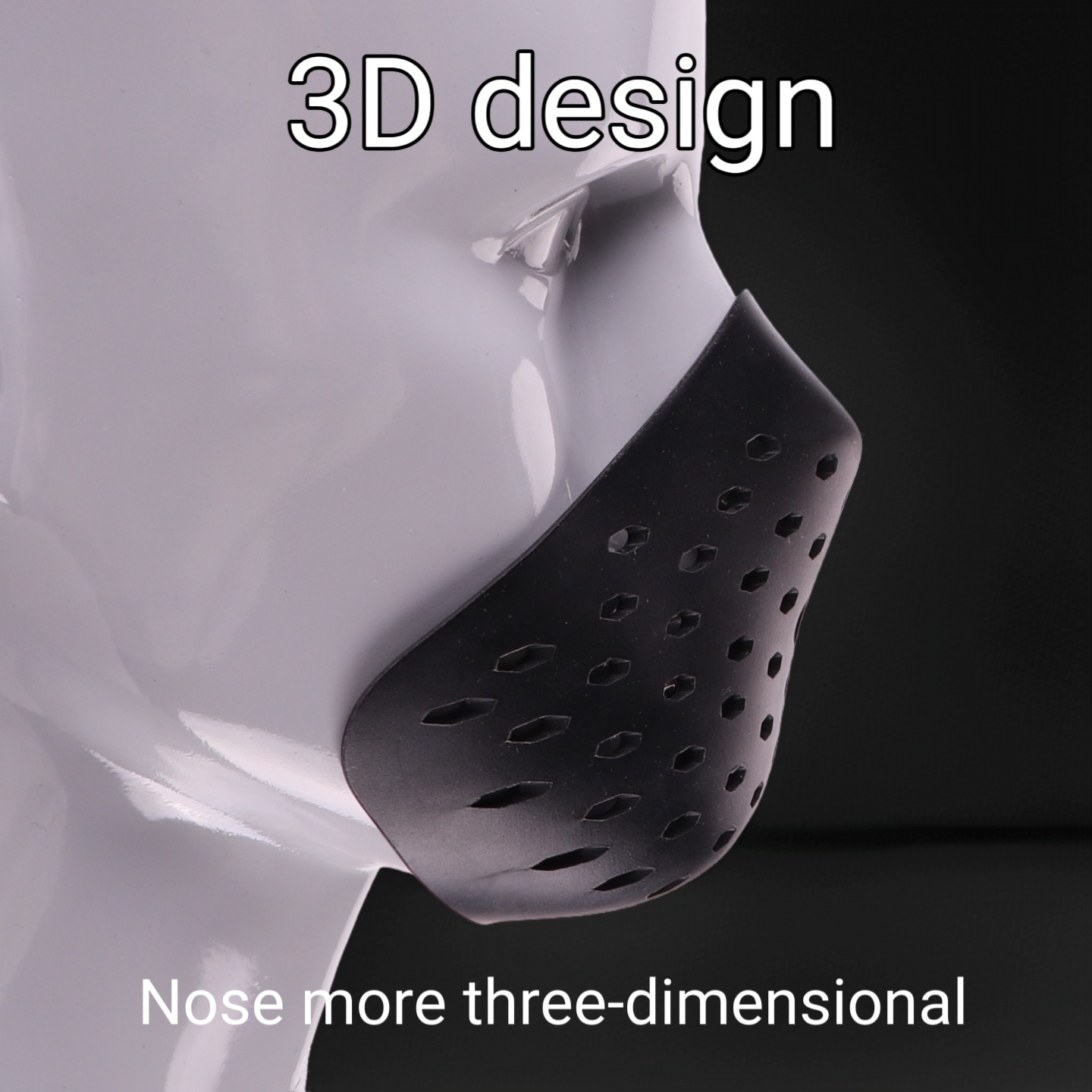 3D 하프페이스 브래킷 실리콘 마스크 할로윈 코스프레  - Silicone Mask Bracket 리뷰 및 가격