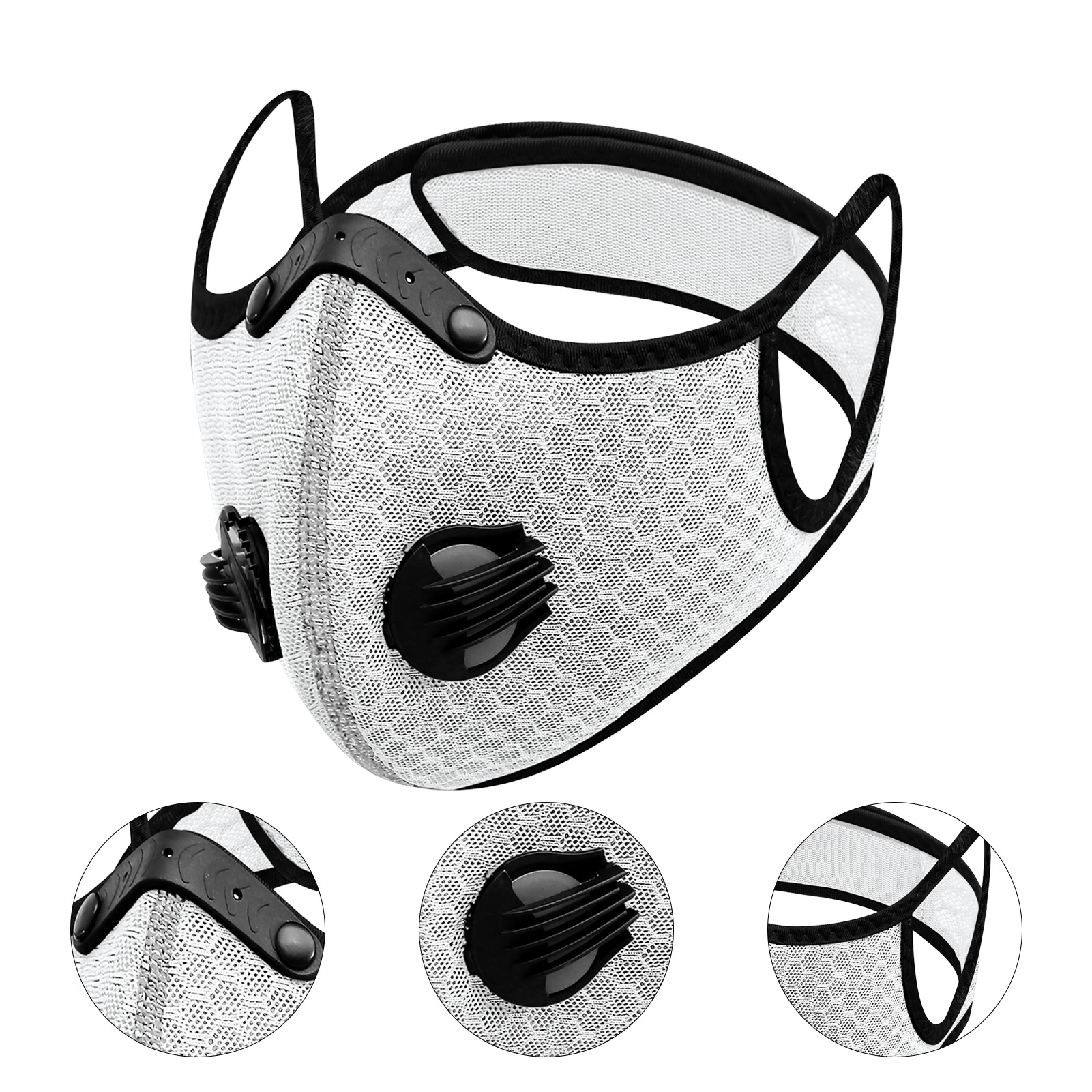 유니섹스 방풍 라이딩 마스크 활성탄 마스크 야외 스포츠 - Anti Pollution Mask 리뷰 및 가격