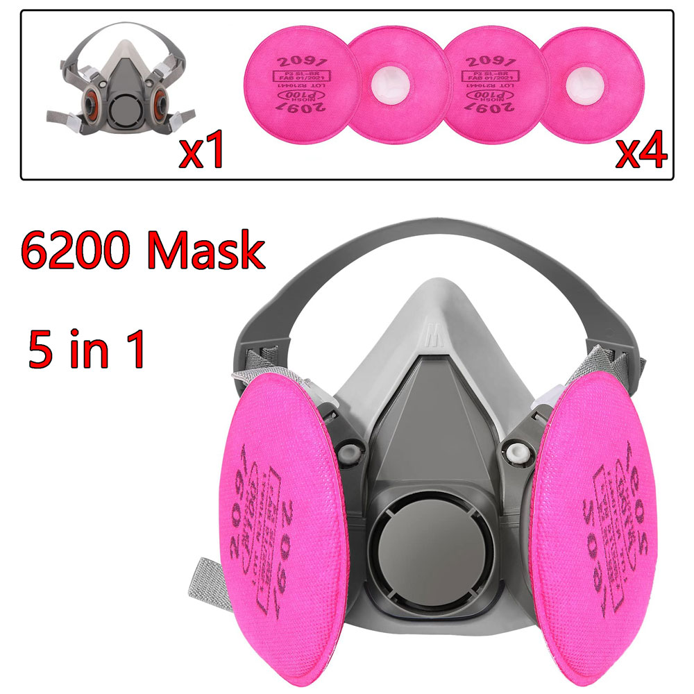 가스 마스크 6200 세트 차량 도색 스프레이용 카트리 - Face Mask Storage Box 리뷰 및 가격